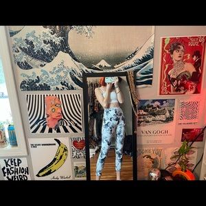 Back and white Balance Collection cropped leggings